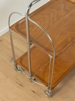 Pamono Dinett Serving Trolley from Bremshey, 1970s> Serving Bar Carts & Trolleys