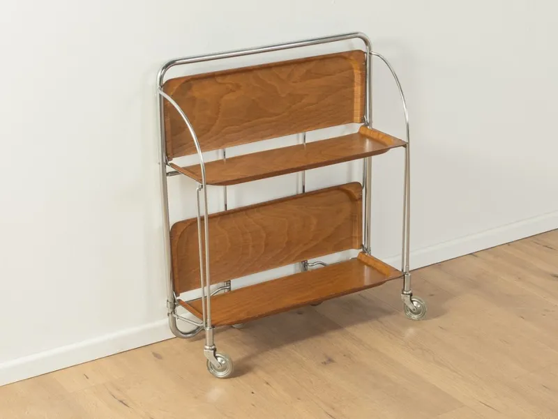 Pamono Dinett Serving Trolley from Bremshey, 1970s> Serving Bar Carts & Trolleys