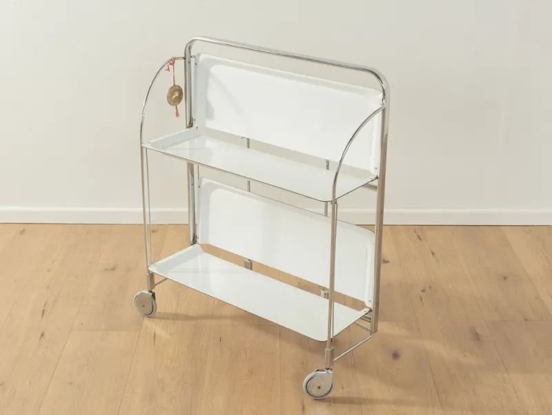 Pamono Dinett Serving Trolley from Bremshey, 1970s> Serving Bar Carts & Trolleys