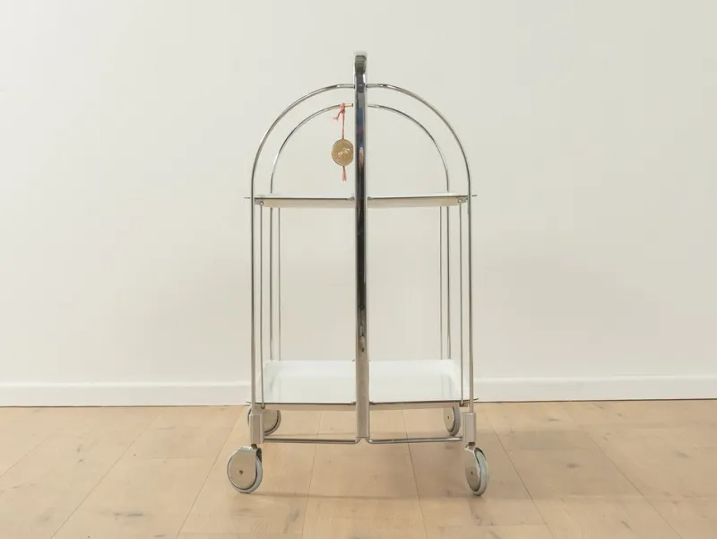 Pamono Dinett Serving Trolley from Bremshey, 1970s> Serving Bar Carts & Trolleys