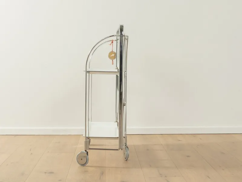 Pamono Dinett Serving Trolley from Bremshey, 1970s> Serving Bar Carts & Trolleys