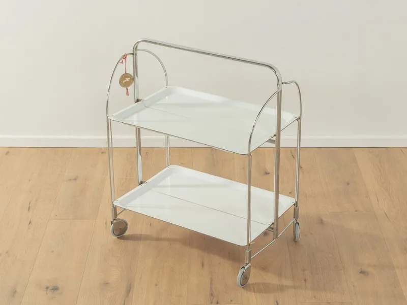Pamono Dinett Serving Trolley from Bremshey, 1970s> Serving Bar Carts & Trolleys