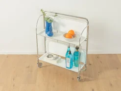 Pamono Dinett Serving Trolley from Bremshey, 1970s> Serving Bar Carts & Trolleys