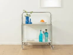 Pamono Dinett Serving Trolley from Bremshey, 1970s><noscript><img width=