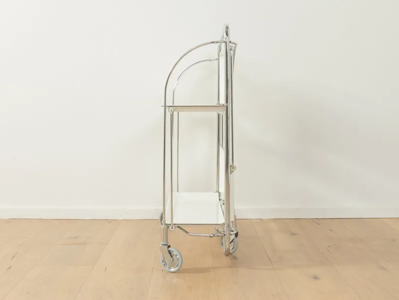 Pamono Dinett Serving Trolley from Bremshey, 1970s> Serving Bar Carts & Trolleys