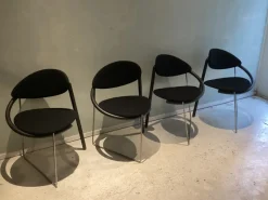 New Pamono Dining Chairs from Castelijn, Netherlands, 1980s, Set of 4