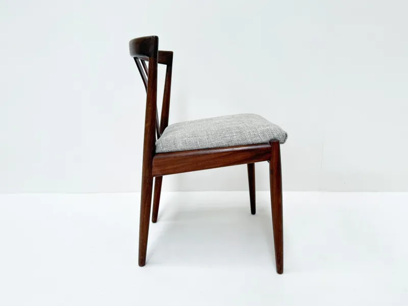 Pamono Dining Chairs in Teak by Kai Kristiansen, 1960s, Set of 6> Side Chairs & Dining Chairs