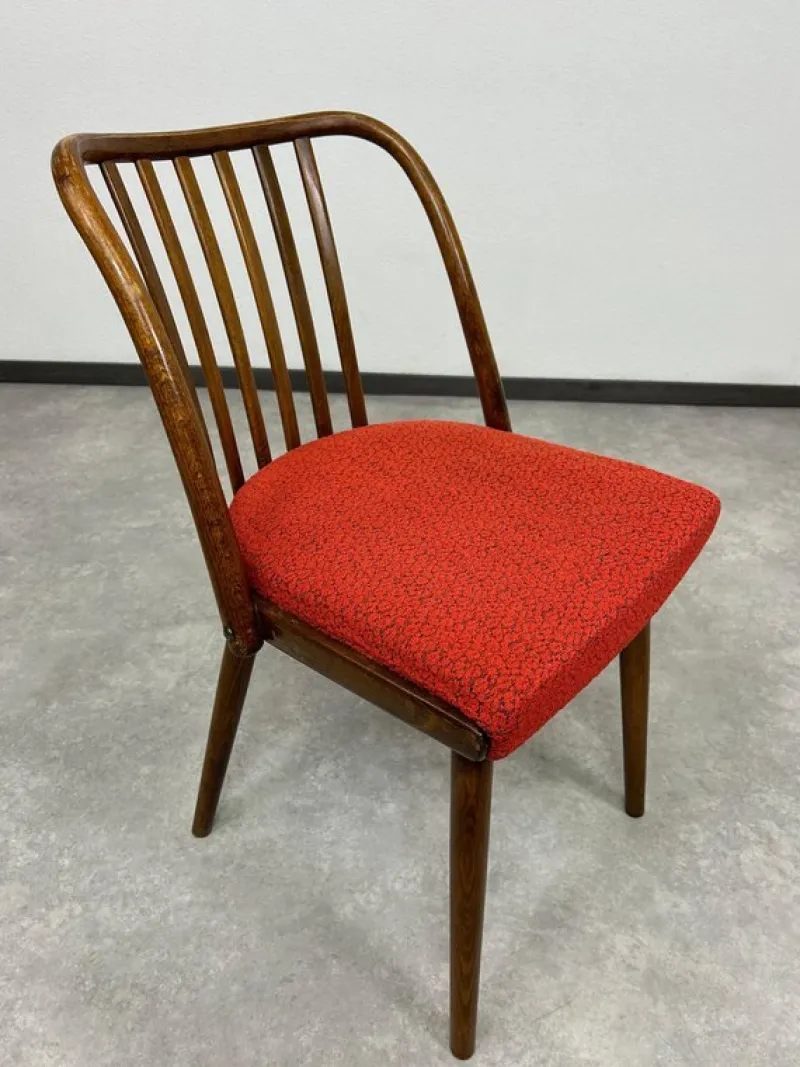 Pamono Dining Room Chairs attributed to Antonín Šuman for Ton, 1970s, Set of 4> Side Chairs & Dining Chairs