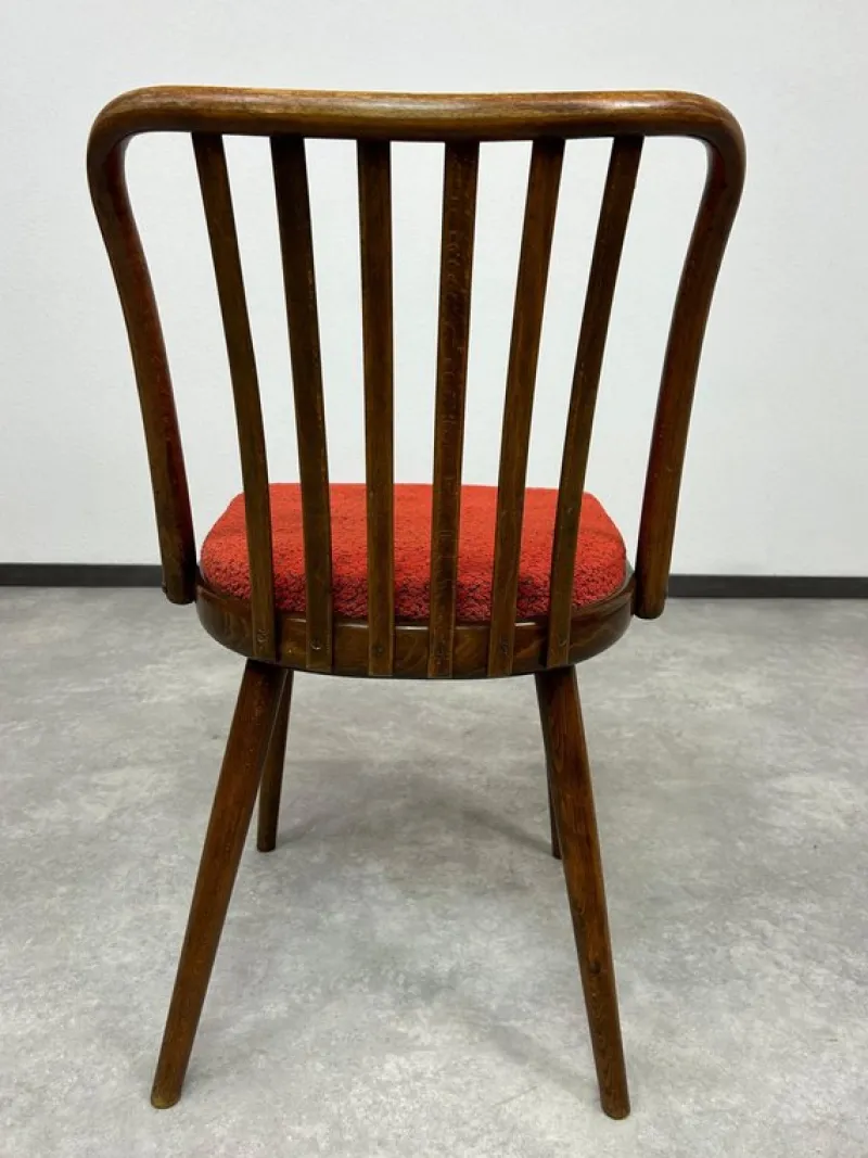 Pamono Dining Room Chairs attributed to Antonín Šuman for Ton, 1970s, Set of 4> Side Chairs & Dining Chairs