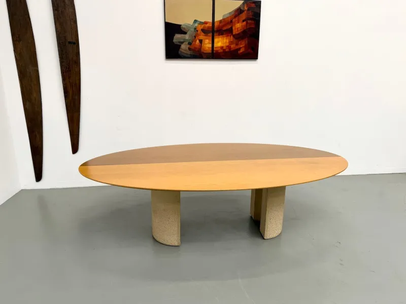 Pamono Dining Room Table by Giovanni Offredi for Saporiti Italia, 1970s> Dining Tables & Sets