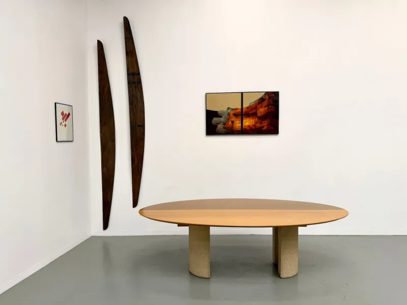Pamono Dining Room Table by Giovanni Offredi for Saporiti Italia, 1970s> Dining Tables & Sets