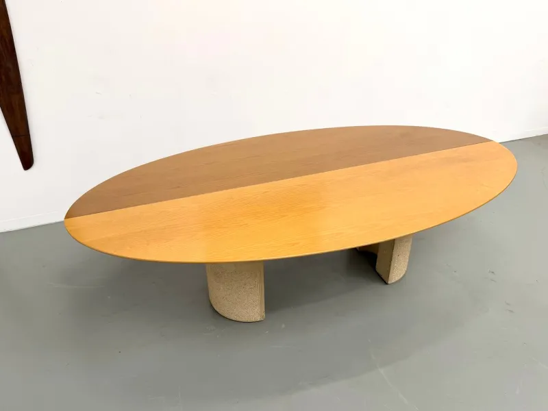 Pamono Dining Room Table by Giovanni Offredi for Saporiti Italia, 1970s> Dining Tables & Sets
