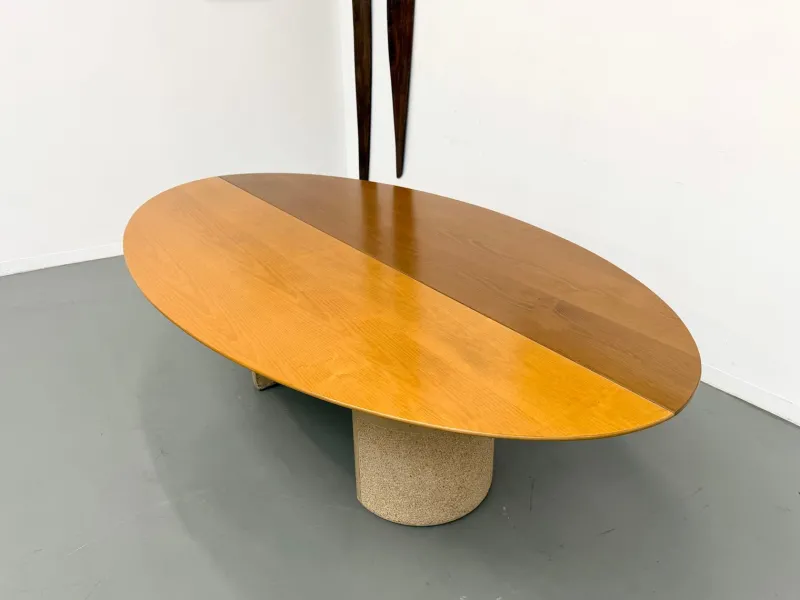 Pamono Dining Room Table by Giovanni Offredi for Saporiti Italia, 1970s> Dining Tables & Sets