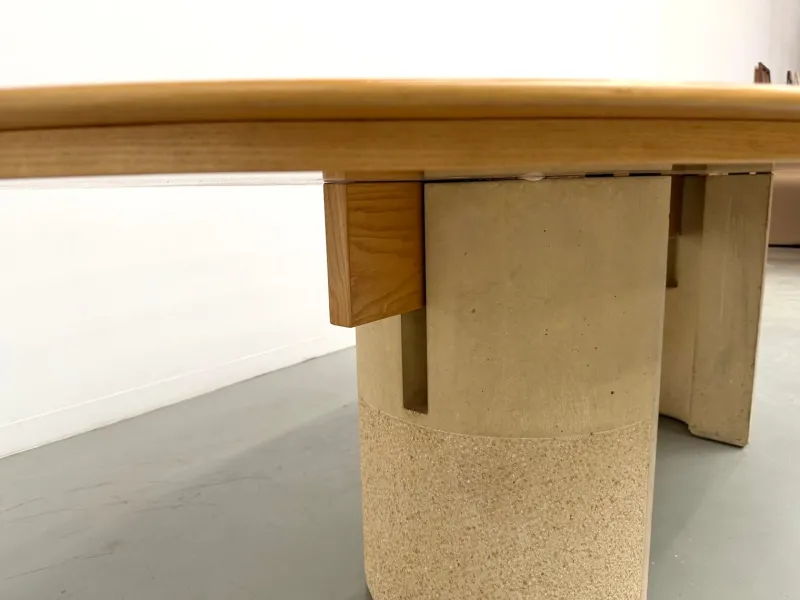 Pamono Dining Room Table by Giovanni Offredi for Saporiti Italia, 1970s> Dining Tables & Sets