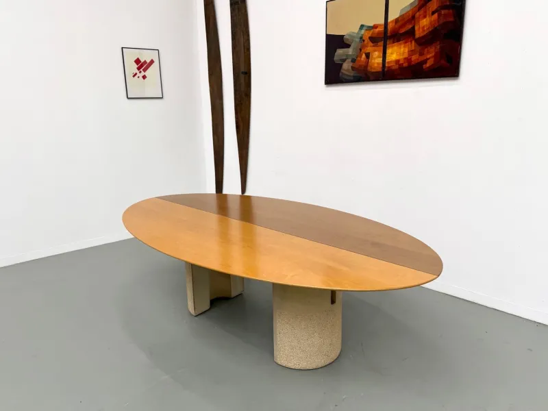 Pamono Dining Room Table by Giovanni Offredi for Saporiti Italia, 1970s> Dining Tables & Sets