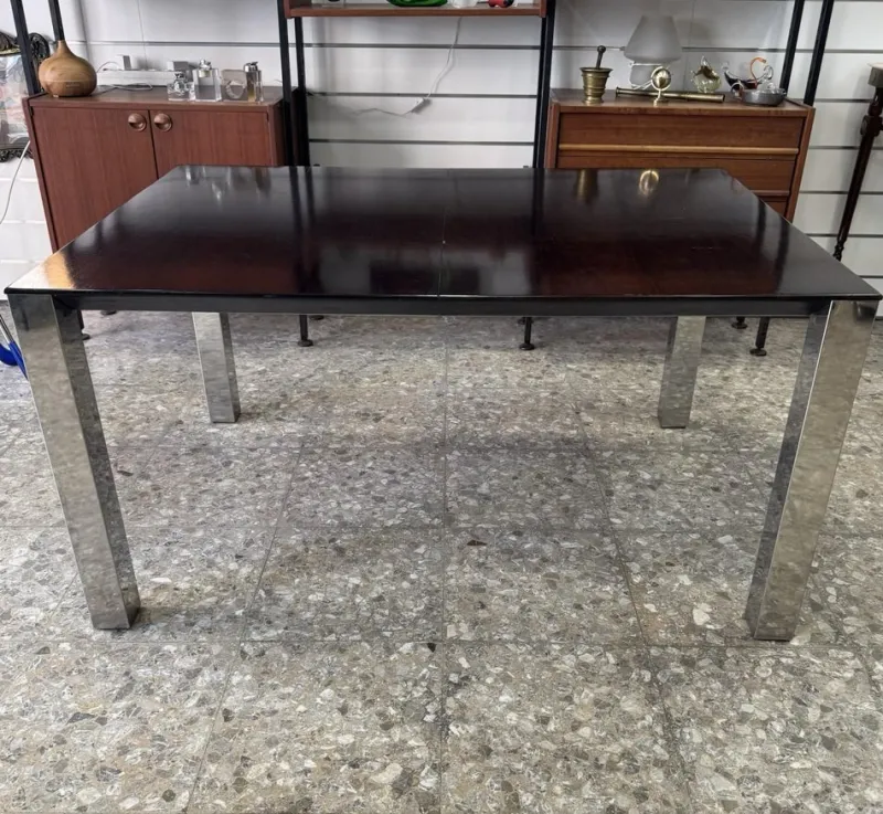 Pamono Dining Table attributed to Giovanni Offredi for Saporiti, 1970s> Dining Tables & Sets
