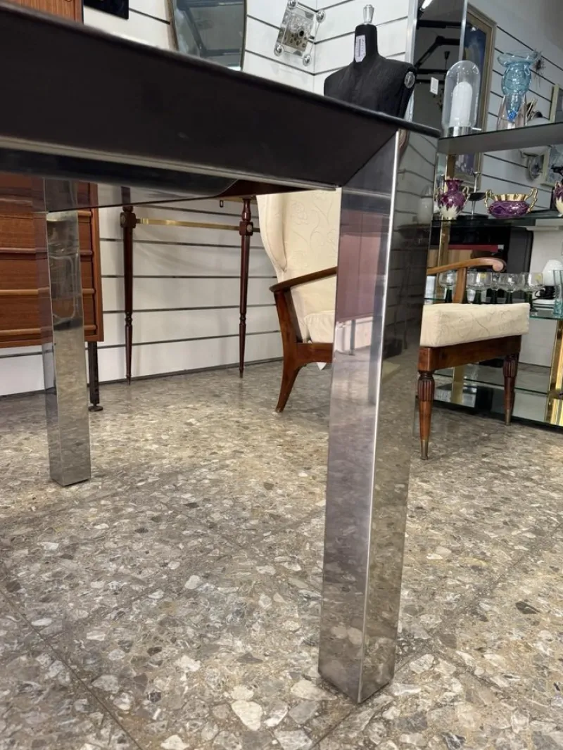Pamono Dining Table attributed to Giovanni Offredi for Saporiti, 1970s> Dining Tables & Sets