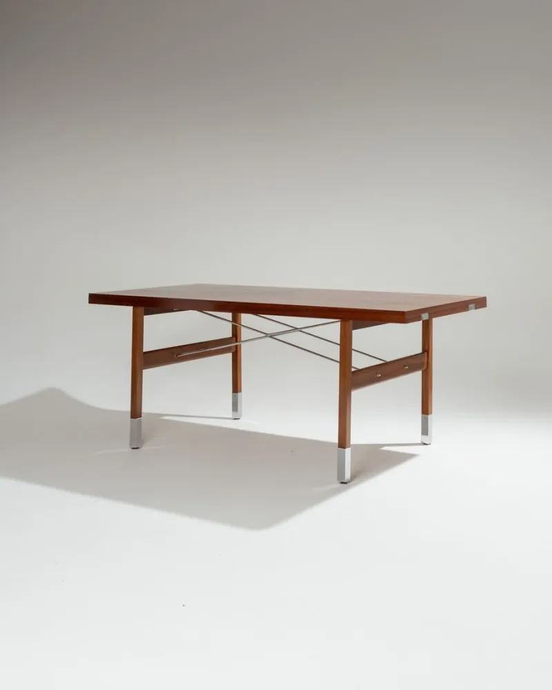 Pamono Dining Table by Robert Debiève, 1950s> Dining Tables & Sets