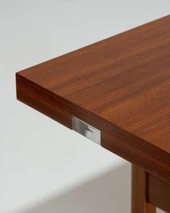 Pamono Dining Table by Robert Debiève, 1950s><noscript><img width=