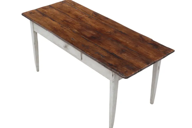 Pamono Dining Table in Pine with Drawer> Dining Tables & Sets