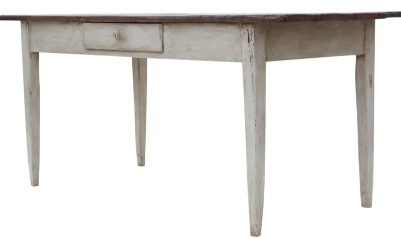 Pamono Dining Table in Pine with Drawer> Dining Tables & Sets
