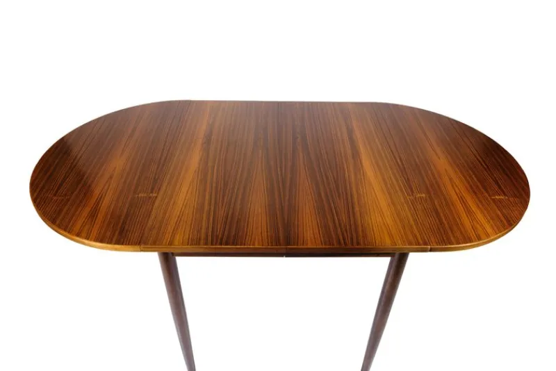 Pamono Dining Table in Rosewood with Two Extension Leaves by Arne Vodder, 1960s