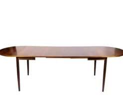 Pamono Dining Table in Rosewood with Two Extension Leaves by Arne Vodder, 1960s