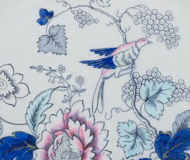 Sale Pamono Dinner Plates in Faience from Copeland/Spode, England, 1930s, Set of 6