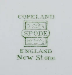 Sale Pamono Dinner Plates in Faience from Copeland/Spode, England, 1930s, Set of 6