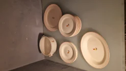 Clearance Pamono Dinner Service by Gio Ponti for Richard Ginori, 1930s, Set of 26