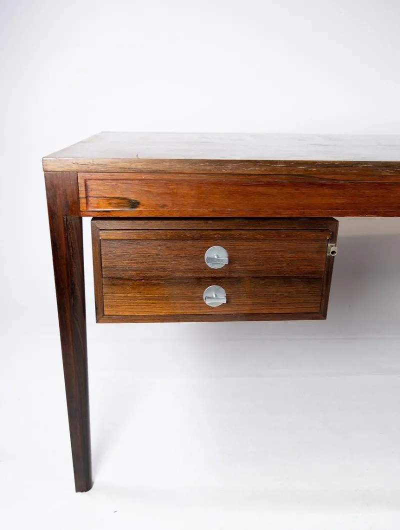 Outlet Pamono Diplomat Desk in Rosewood by Finn Juhl for France & Son, 1960s