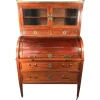 Pamono Directoire Cylinder Desk with Top Bookcase, France, 1800s> Secretaires