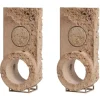 Pamono Disc Clocks by Turbina, Set of 2> Clocks
