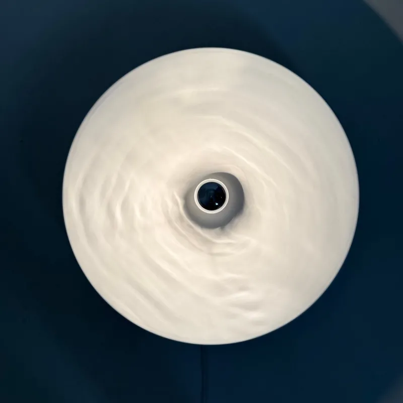 Pamono Disc Wall Sconce attributed to Charlotte Perriand for Les Arcs, 1970s