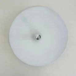 Pamono Disc Wall Sconce attributed to Charlotte Perriand for Les Arcs, 1970s