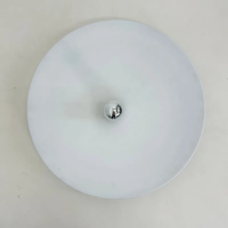 Pamono Disc Wall Sconce attributed to Charlotte Perriand for Les Arcs, 1970s
