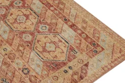 Pamono Distressed Tribal Style Square Rug from R&K Principal Jahanshah Nazmiyal><noscript><img width=