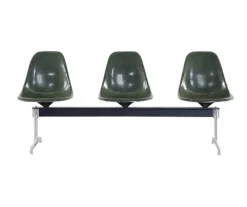 Pamono Divers Tandem Bench by Charles & Ray Eames><noscript><img width=