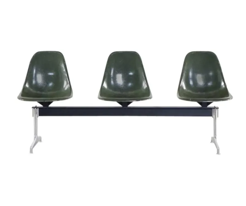 Pamono Divers Tandem Bench by Charles & Ray Eames> Benches