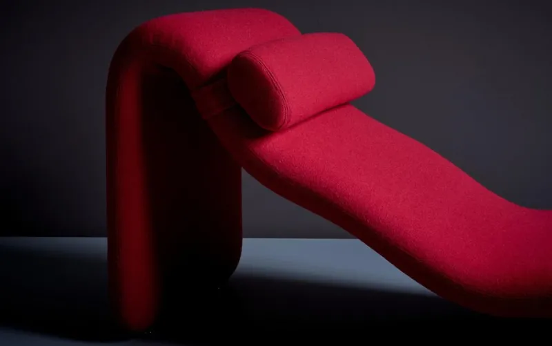 Pamono Djinn Chaise Lounge by Olivier Mourgue for Airborne, 1960s> Daybeds & Chaises Lounges