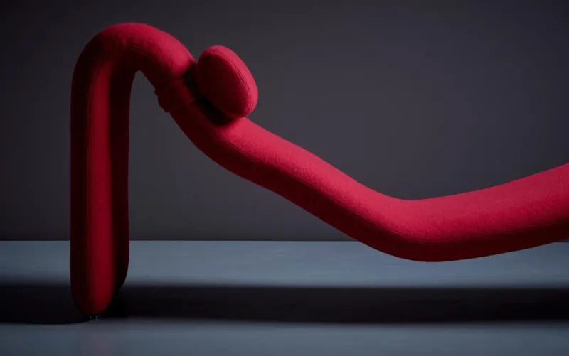 Pamono Djinn Chaise Lounge by Olivier Mourgue for Airborne, 1960s> Daybeds & Chaises Lounges