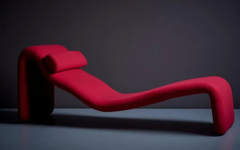 Pamono Djinn Chaise Lounge by Olivier Mourgue for Airborne, 1960s> Daybeds & Chaises Lounges