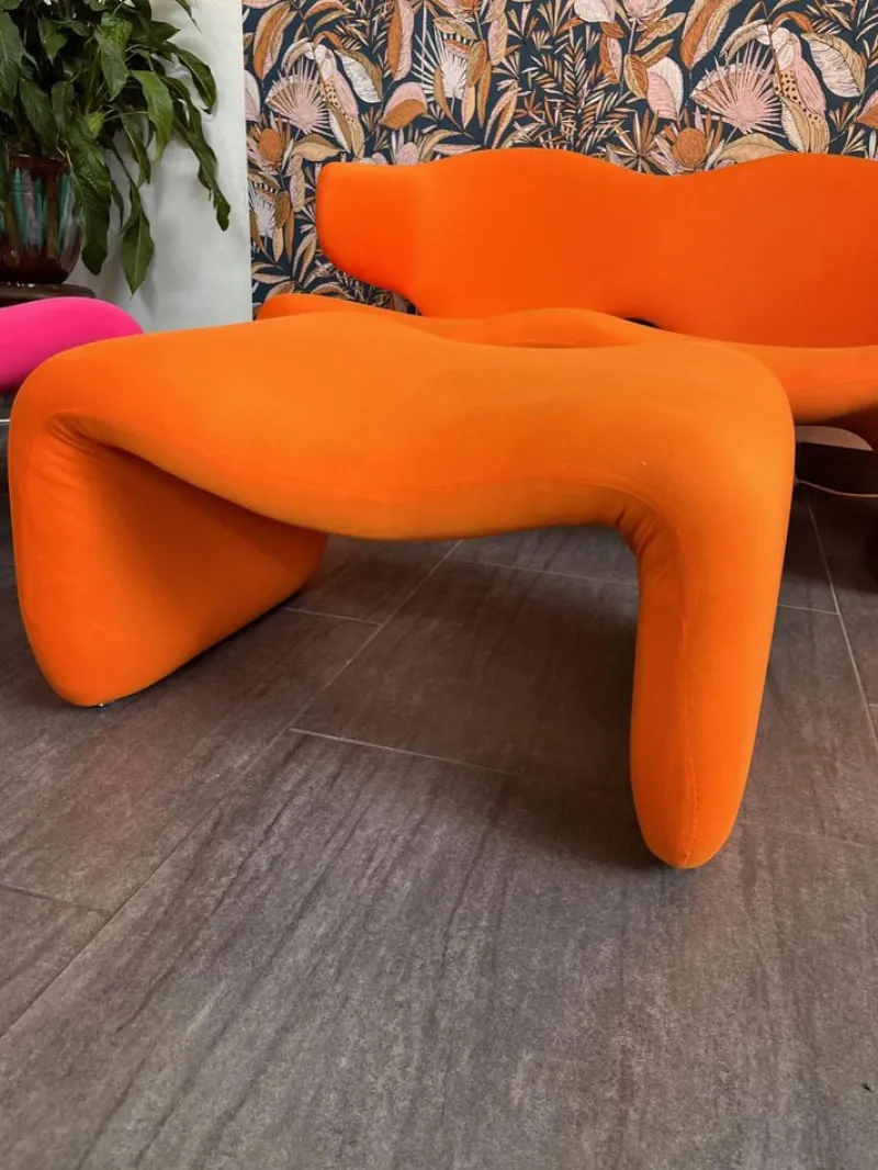 Pamono Djinn Living Room Set by Olivier Mourgue for Airborne, 1960s, Set of 3