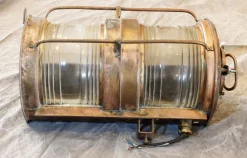 Outlet Pamono Dock Lens Boat Deck Light from Norton Sento, 1953