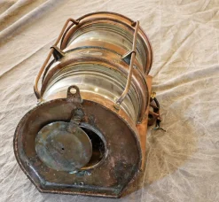 Outlet Pamono Dock Lens Boat Deck Light from Norton Sento, 1953