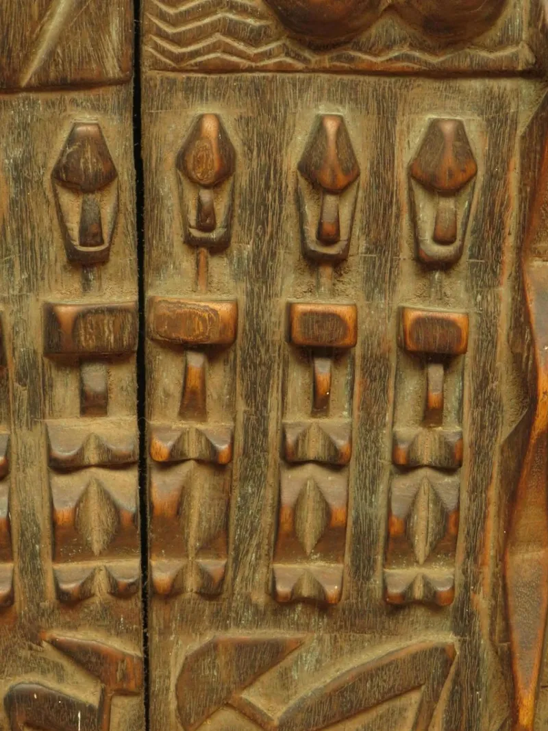 Pamono Dogon Grain Store Door, 1920s> Architectural Elements