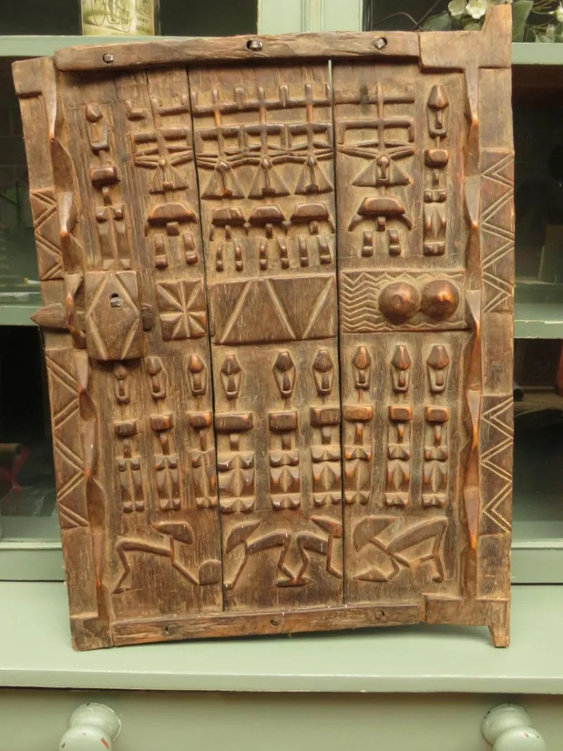 Pamono Dogon Grain Store Door, 1920s> Architectural Elements