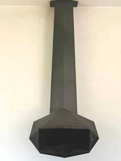 Pamono Don Bar Hanging Fireplace, 1970s> Fireplaces And Mantels