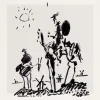 Pamono Don Quixote Screenprint Exhibition Poster after Picasso> Posters|Wall Decor