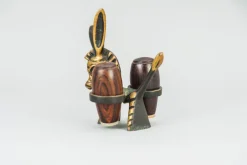 Discount Pamono Donkey Salt and Pepper Shaker Set by Walter Bosse for Hertha Baller, 1950s